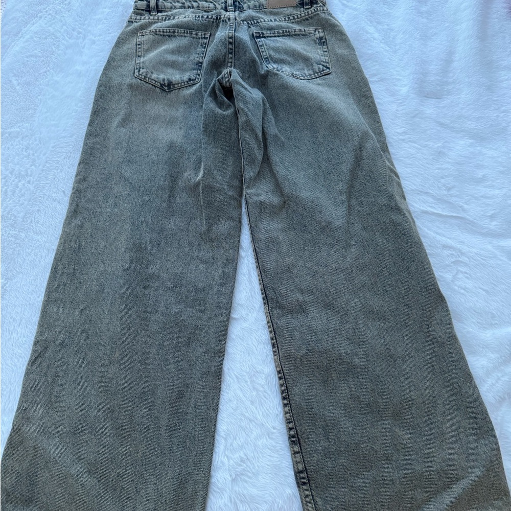 Motel Rocks Low Rise Parallel Jeans. - Picture 2 of 3